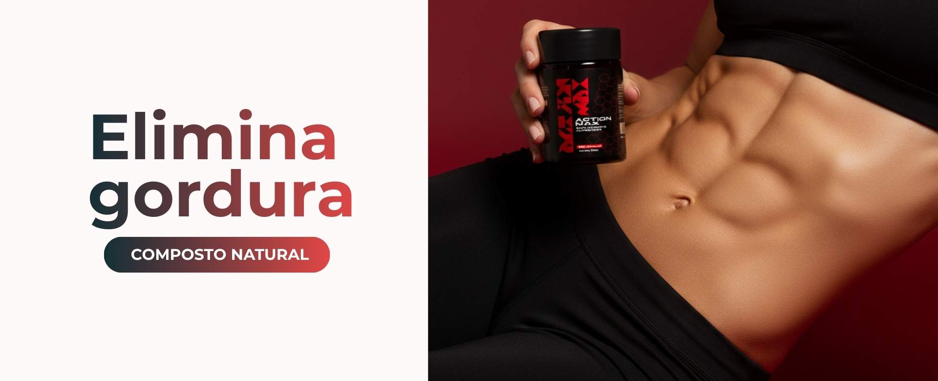 Banner Adicional Action Max Vermelho